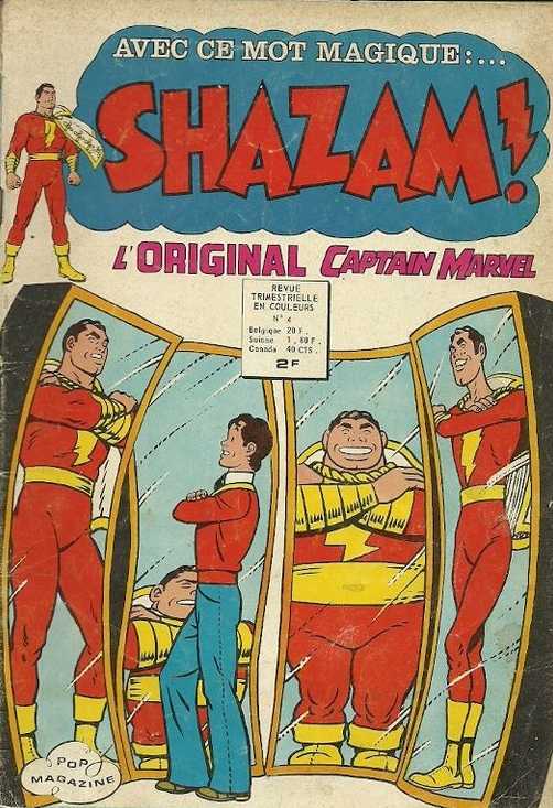 Scan de la Couverture Shazam n 4